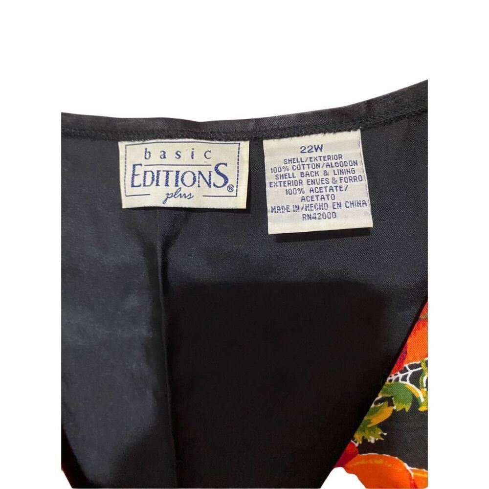 Basic Edition, Vintage, Plus Size Pumpkin Spider … - image 4